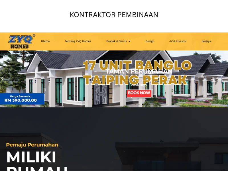zyq homes contractor header